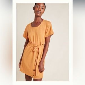 Anthropologie Sunday In Brooklyn Logan Buttoned Tee Dress